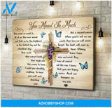 Zalooo You Meant So Much Butterfly Wall Art Canvas