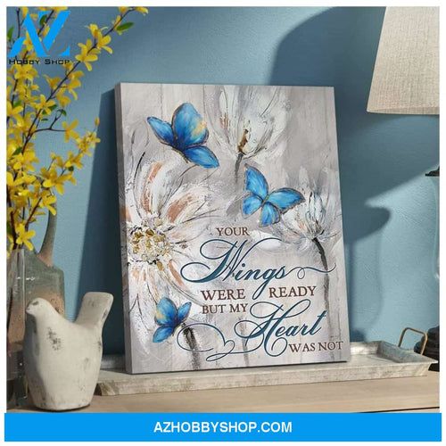 Zalooo Your Wings Butterfly Wall Art Canvas