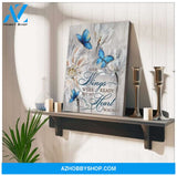 Zalooo Your Wings Butterfly Wall Art Canvas