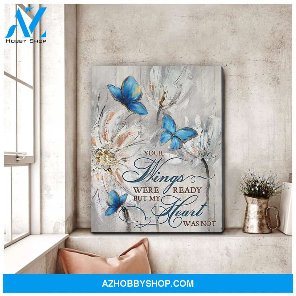 Zalooo Your Wings Butterfly Wall Art Canvas