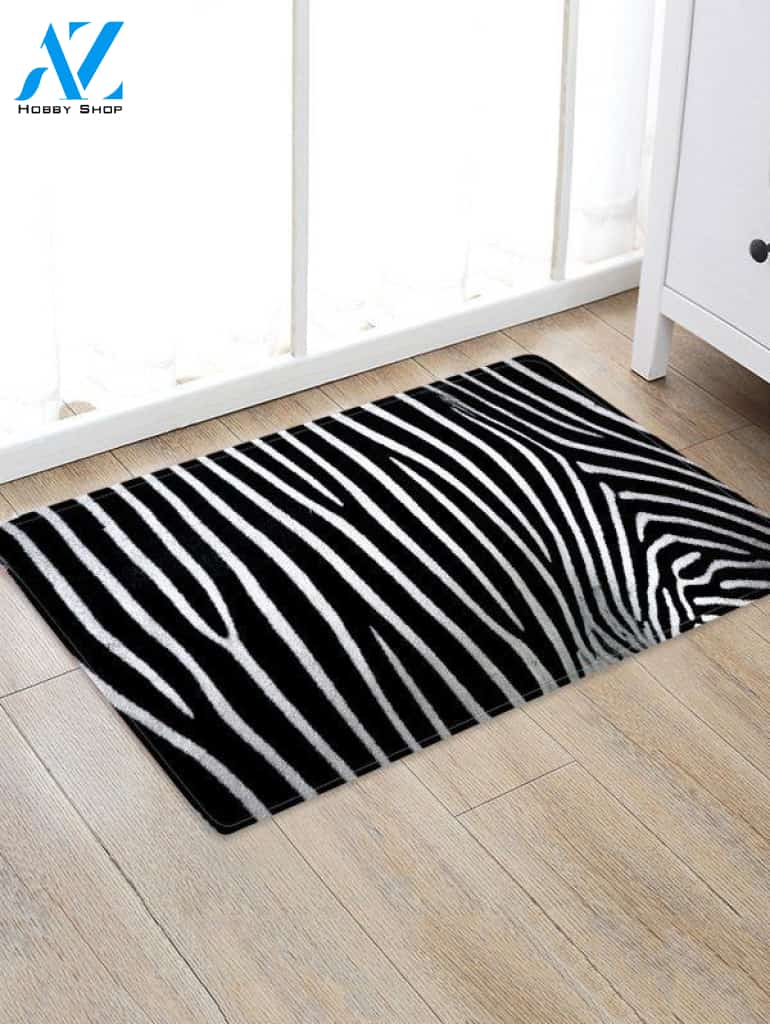 Zebra Striped Pattern CLH0910265D Doormat
