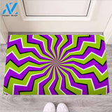 Zigzag Optical illusion Door Mat