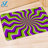 Zigzag Optical illusion Door Mat