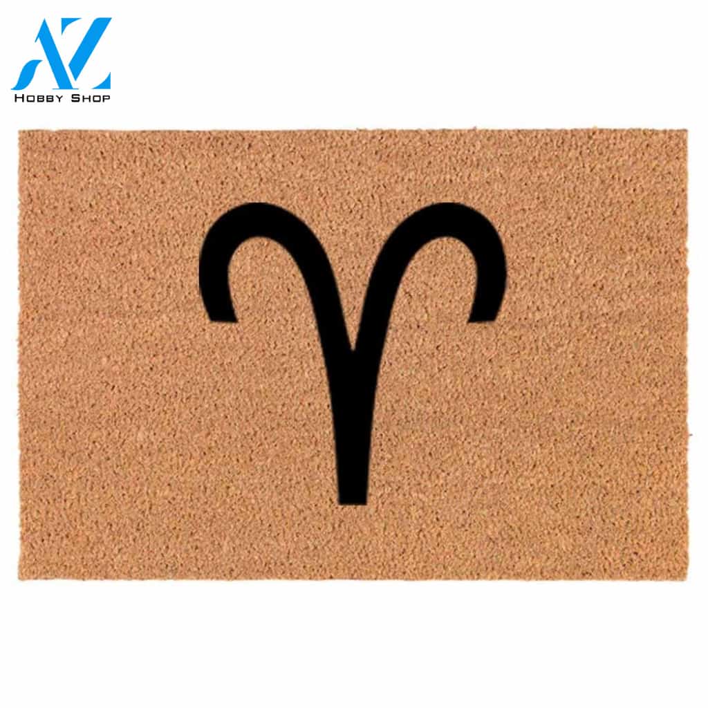 Zodiac - Aries Doormat Housewarming Gift Family Welcome Mat Gift For Friend Family