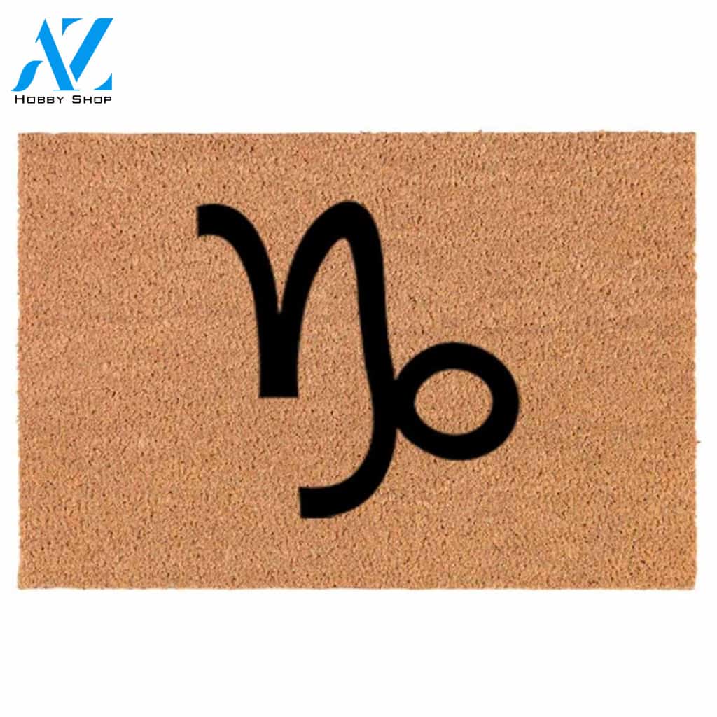 Zodiac - Capricorn Doormat Housewarming Gift Family Welcome Mat Gift For Friend Family