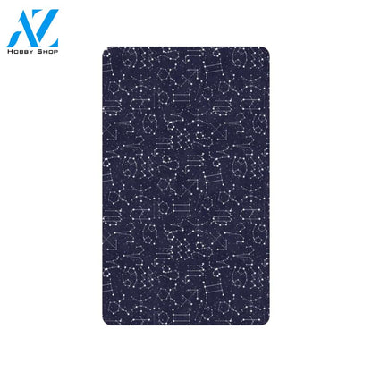 Zodiac Pattern Design Print Rubber Doormat