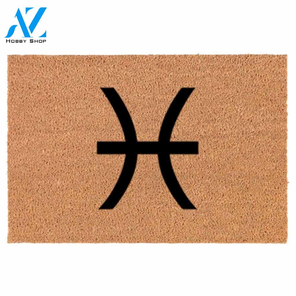 Zodiac - Pisces Doormat Housewarming Gift Family Welcome Mat Gift For Friend Family