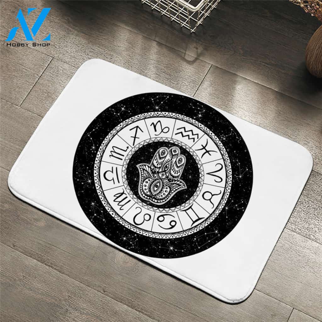 Zodiac Signs Door Mat