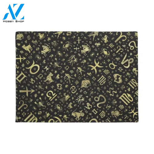 Zodiac Symbols Doormat Welcome Mat House Warming Gift Home Decor Funny Doormat Gift Idea