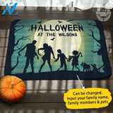 Zombie Personalized Doormat